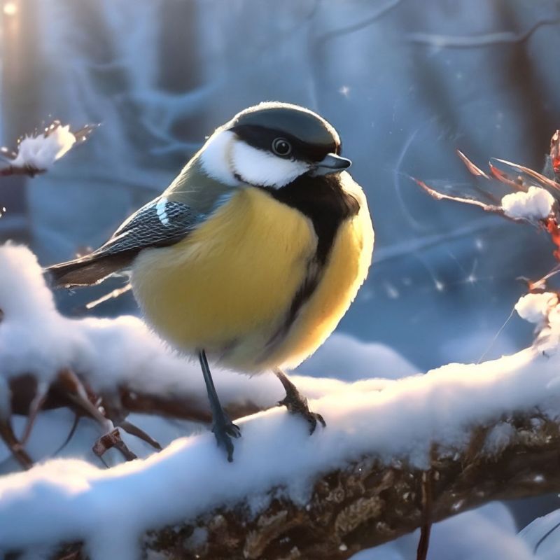 Как правильно кормить синиц зимой: практические правила без риска для птиц