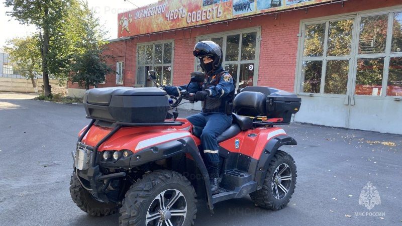 В Курске состоялся совместный рейд сотрудников группы экстренного реагирования и органов надзорной деятельности Главного управления МЧС России по Курской области