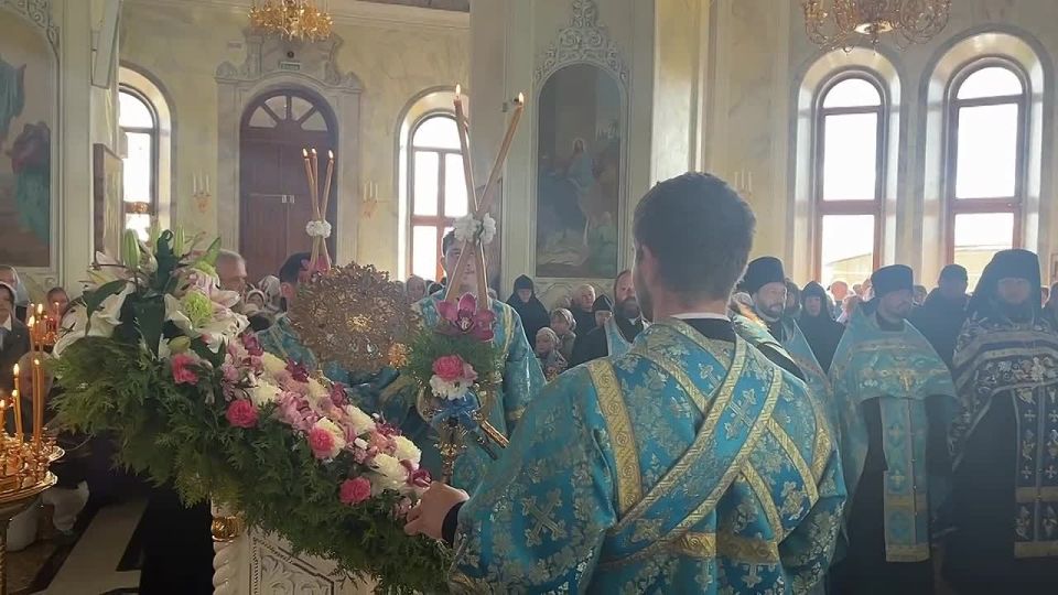 Главная святыня Курской области вернулась в Знаменский монастырь