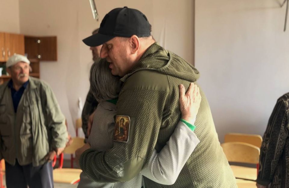 Встретился с жителями Суджи, которые продолжают оставаться на территории города