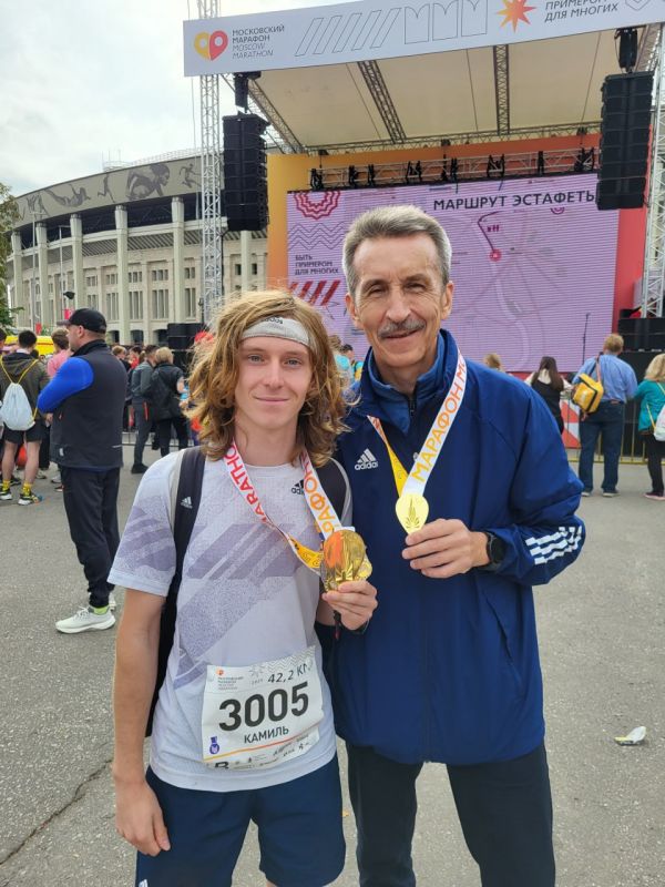 Легкоатлеты Курской АЭС покорили Московский марафон