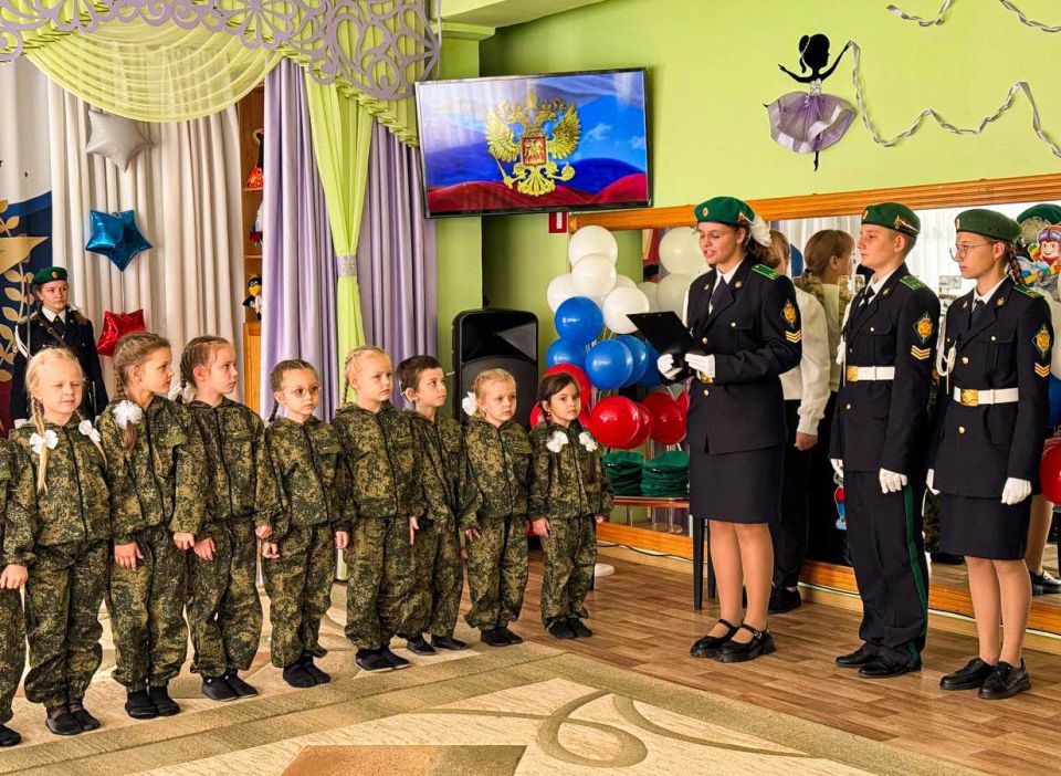 Первая кадетская группа курских дошколят появилась в 92-м детсаду