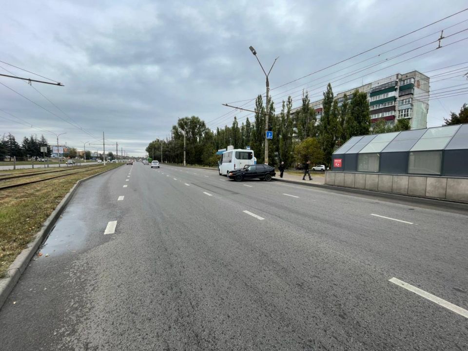 В Курске в ДТП с автобусом пострадали 2 человека