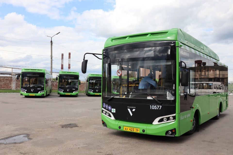 Курская область обновит 134 автобуса и 26 троллейбусов к 2030 году