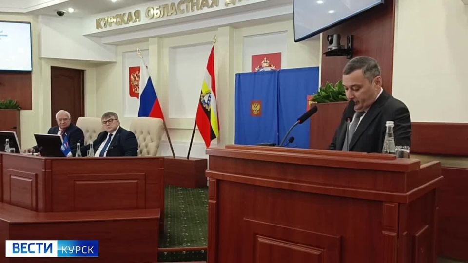 123Николай Жеребилов избран председателем Курской областной Думы