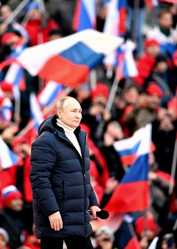Ольга Германова: С Днем рождения, наш Президент! Сильный Лидер сильной России