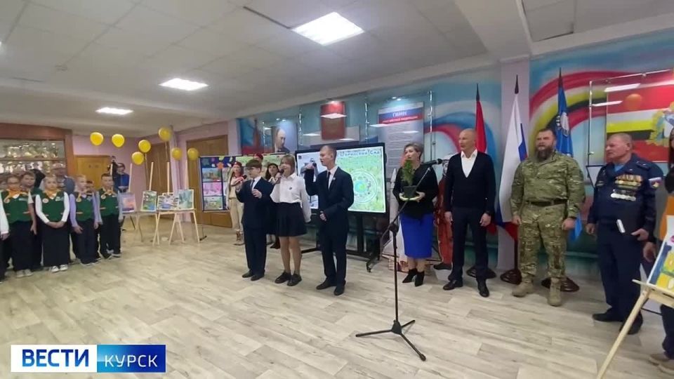 «Гагаринский сад». Курская школа №50 присоединилась к акции Российского Космического Общества