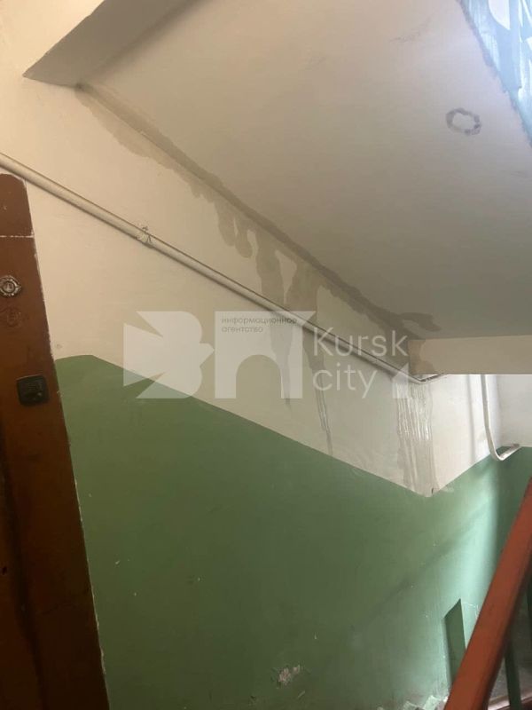 В многострадальном доме на проспекте Дружбы,7 в Курске произошел потоп