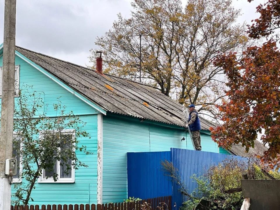 Утепление домов, восстановление кровель и установка заборов — завершилась 6-я смена «Курский рубеж»