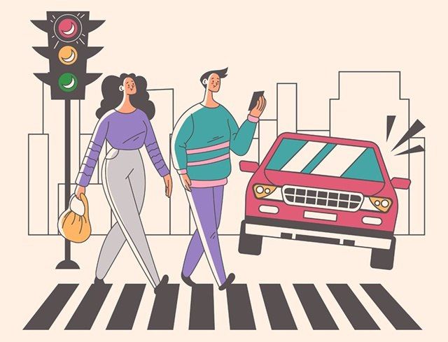 Правила поведения на дороге для пешеходов