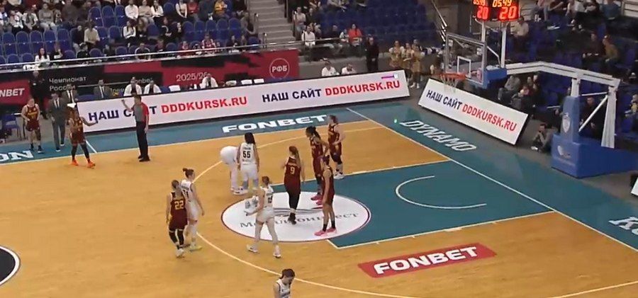 Курское «Динамо» победило «Надежду»