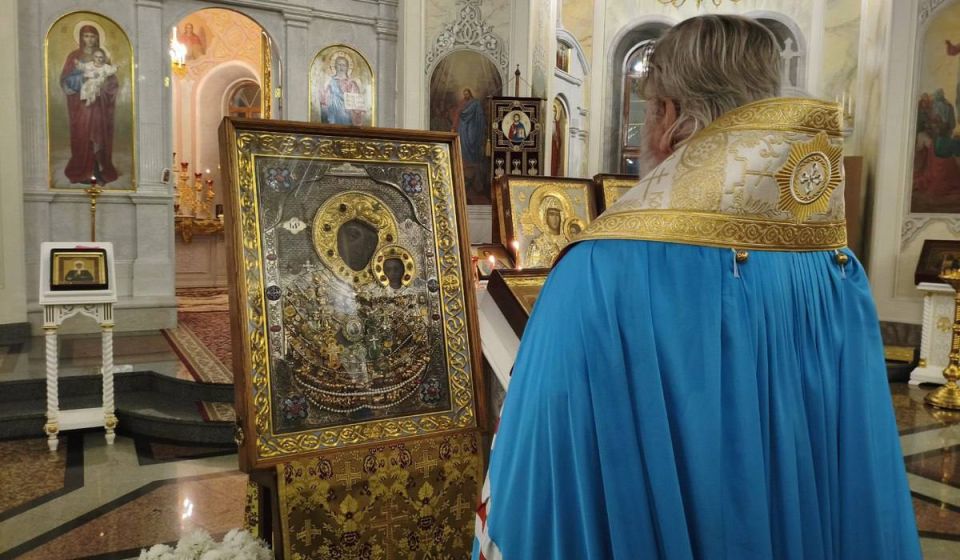В Курск привезли великую святыню — чудотворную Пряжевскую икону Божией Матери!
