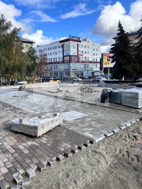 Выяснилось, что тротуары не входят в проект благоустройства сквера у ТЦ «Куряночка»