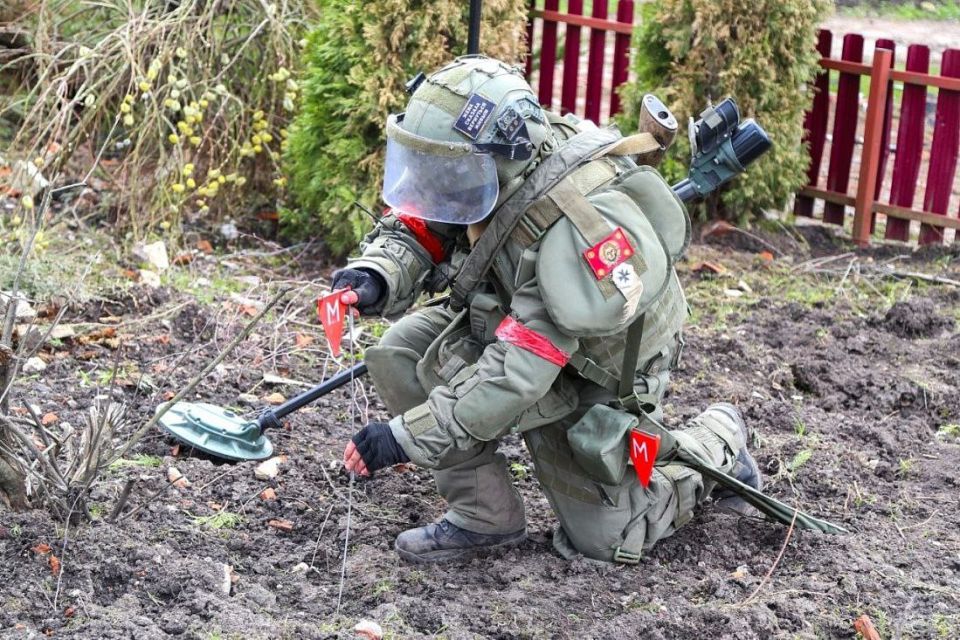 В Курской области разминировали более 6 тысяч га за неделю