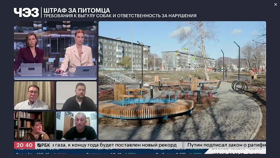 Алексей Томанов: Принял участие в прямом эфире РБК-ТВ в программе «ЧЭЗ», где обсудили важную и актуальную тему — требования к выгулу собак и ответственность за их нарушение