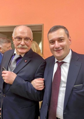 Александр Хинштейн поздравил с юбилеем Никиту Михалкова