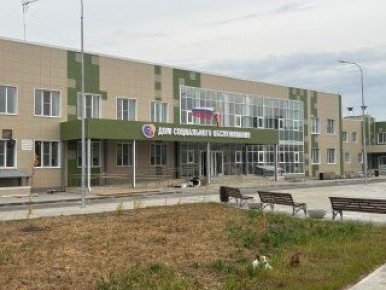 В деревне Чурилово Курского района завершают работу над домом-интернатом для престарелых и инвалидов