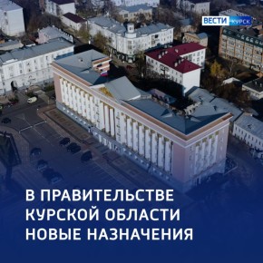 123 Александр Хинштейн сообщил о новых назначениях в Правительстве региона
