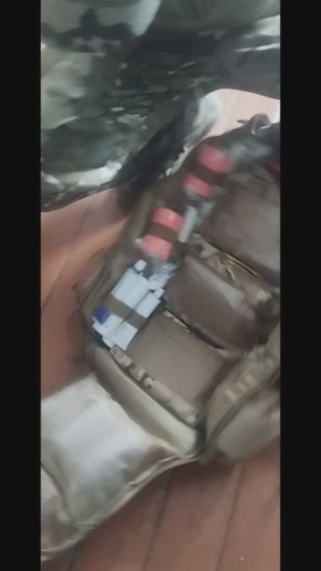 Юлия Витязева: Наконец рюкзачок от фонда «Помогаем нашим» доехал до медиков «Барс-Курск»