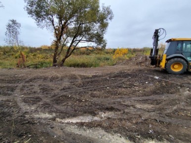 Напротив ТЭЦ-1 в Курске ликвидировали свалку