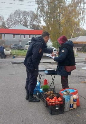 По четырём улицам Железнодорожного округа проверили несанкционированную торговлю