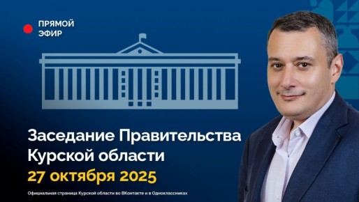 Заседание Правительства Курской области