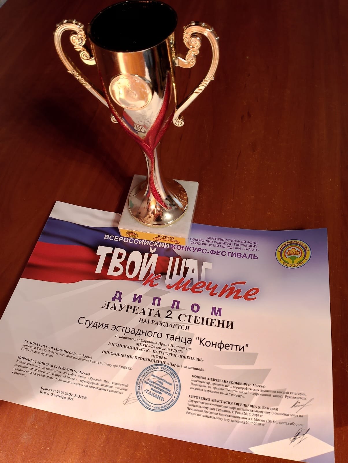 25 октября в Курске состоялся Всероссийский хореографический конкурс «Твой шаг к мечте» 25 октября в Курске состоялся Всероссийский хореографический конкурс «Твой шаг к мечте»