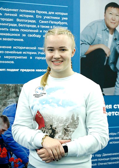 Ольга Германова: Поздравляю всероссийское общественное движение ВОЛОНТЕРЫ ПОБЕДЫ с 10-летним юбилеем! Ольга Германова: Поздравляю всероссийское общественное движение ВОЛОНТЕРЫ ПОБЕДЫ с 10-летним юбилеем!