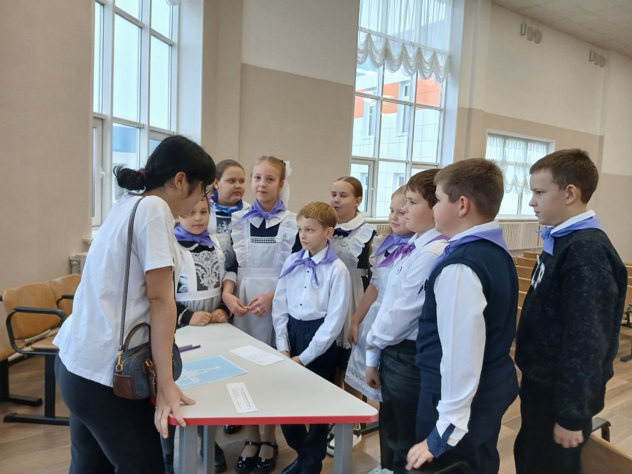 Виктор Катунин: И еще одно событие в жизни наших детей сегодня прошло в Медвенском районе