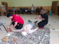 В Молодежном центре поселка Поныри состоялось выездное мероприятие по отработке навыков оказания первой помощи пострадавшим в условиях чрезвычайной ситуации
