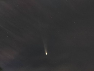 Куряне могли наблюдать комету Леммон