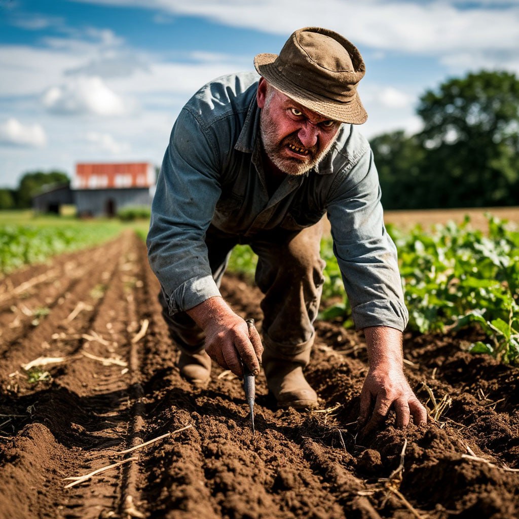 За межу: кулаком по столу по лицу