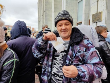 А вот и первые счастливчики!