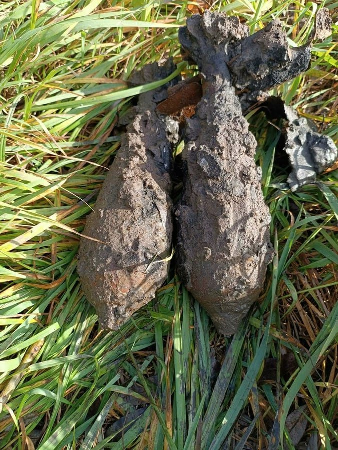 В Курск во время работ по расчистке русла реки Тускарь обнаружили две мины