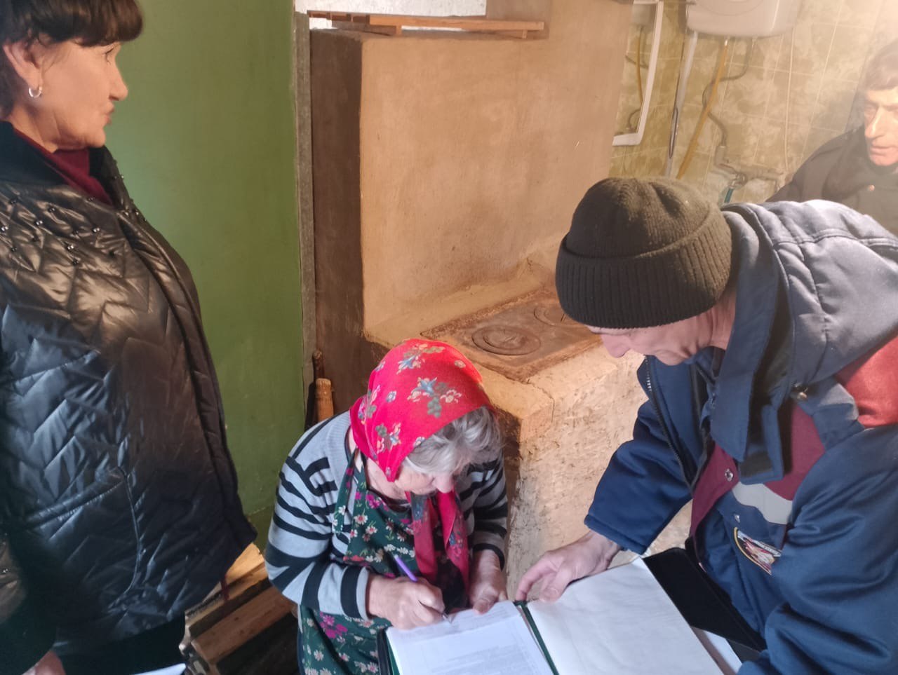 Сегодня в Свободинском сельсовете была проведена проверка жилых помещений с печным отоплением Сегодня в Свободинском сельсовете была проведена проверка жилых помещений с печным отоплением