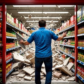 Скандал с душком. 27 октября 48-летний безработный пьяный курянин устроил скандал в торговом зале