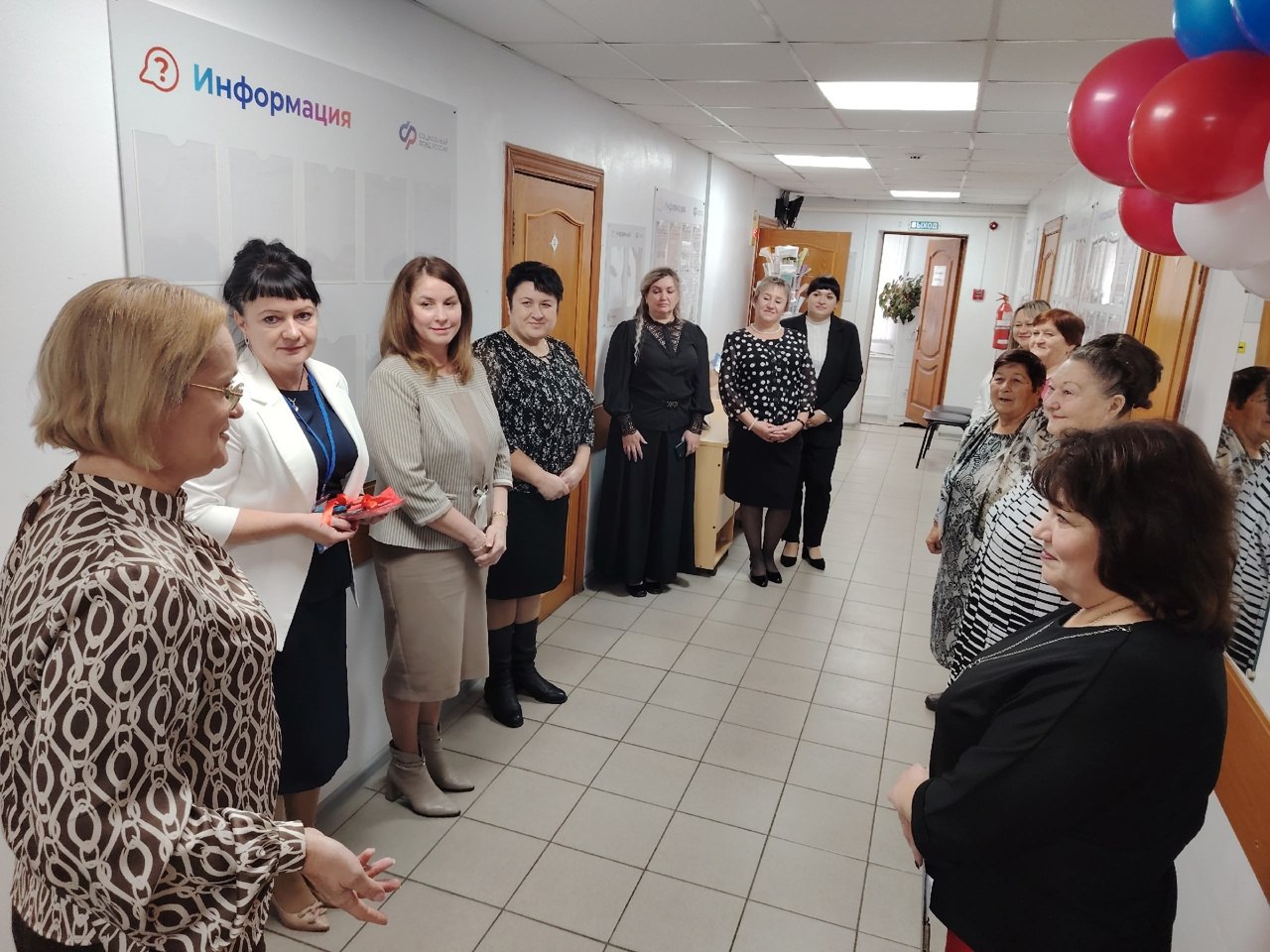 В Мантурово на базе клиентской службы Отделения Соцфонда состоялось торжественное открытие Центра общения старшего поколения