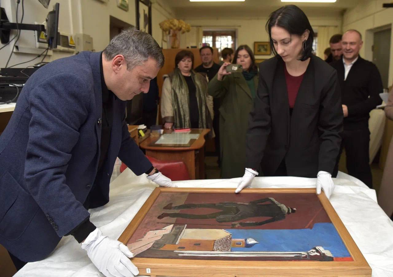 211 картин Александра Дейнеки вернулись в Курск из Москвы 211 картин Александра Дейнеки вернулись в Курск из Москвы