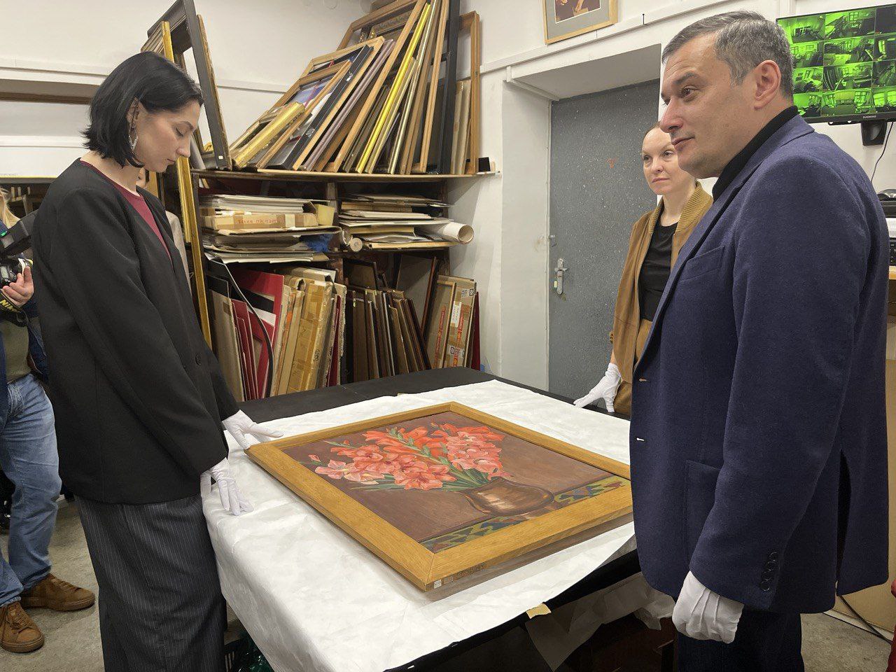 Картины Дейнеки вернулись из Третьяковки в Курск Картины Дейнеки вернулись из Третьяковки в Курск