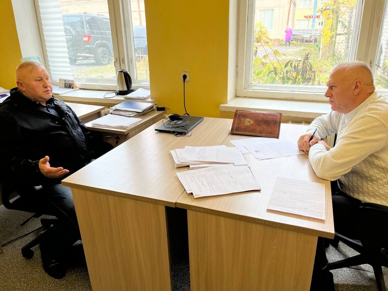 Павел Золотарев: Провел очередной личный прием граждан в Администрации Глушковского района