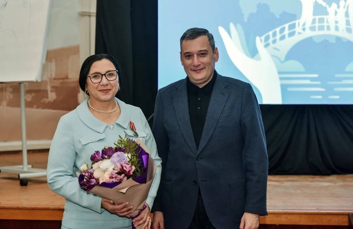 На базе Курского государственного университета состоялся образовательный семинар для представителей государственных и муниципальных органов, а также других организаций, реализующих меры поддержки участников и ветеранов СВО и... На базе Курского государственного университета состоялся образовательный семинар для представителей государственных и муниципальных органов, а также других организаций, реализующих меры поддержки участников и ветеранов СВО и...