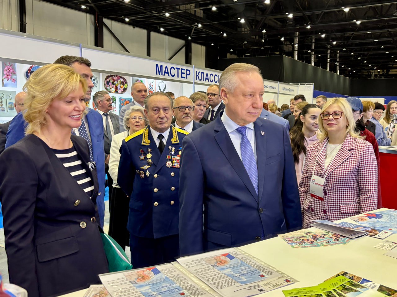 Делегация Курской области принимает участие в работе ХVIII Международного форума «Старшее поколение», который открылся в конгрессно-выставочном центре «Экспофорум»