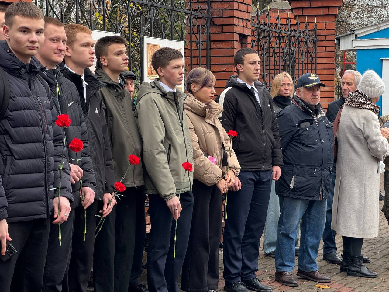 В городе почтили память курских ополченцев В городе почтили память курских ополченцев