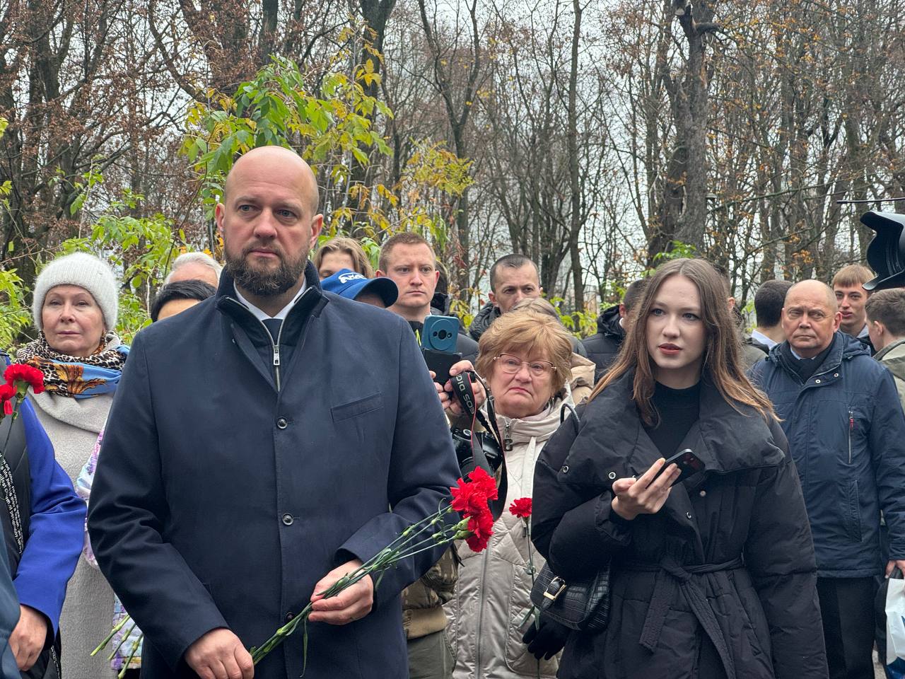 В городе почтили память курских ополченцев В городе почтили память курских ополченцев