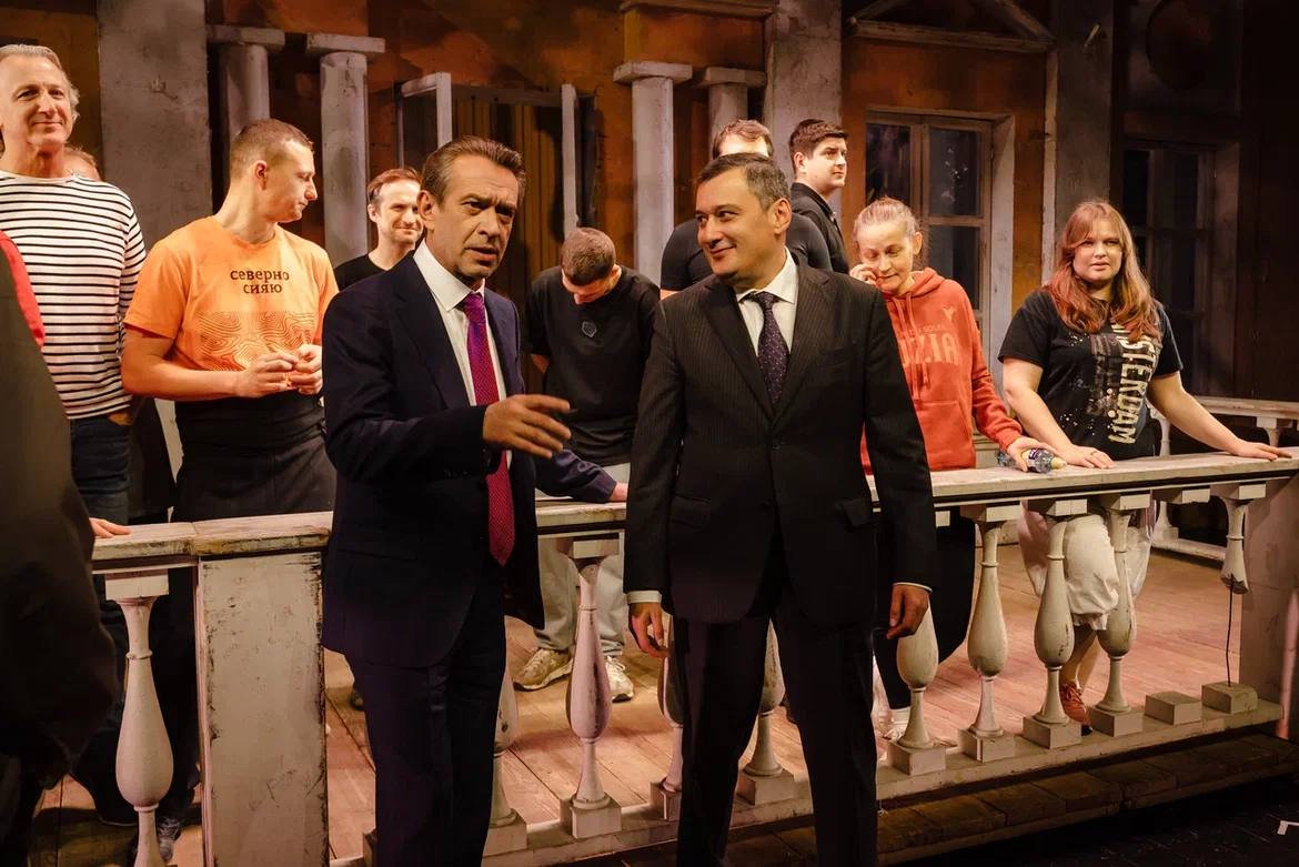 Владимир Машков и Московский театр Табакова — на гастролях в Курске Владимир Машков и Московский театр Табакова — на гастролях в Курске