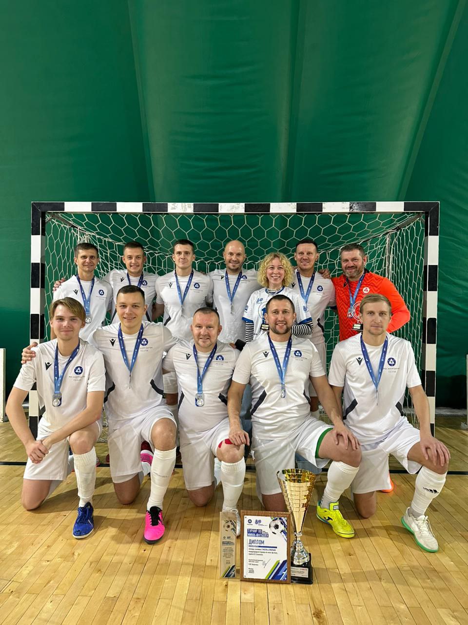 Футболисты Курской АЭС завоевали серебро турнира памяти Ефима Славского