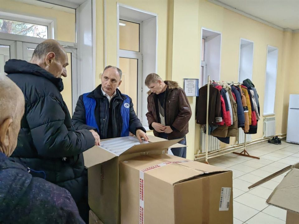 Татьяна Москалькова: Собрали и доставили гуманитарный груз для пациентов одного из приграничных психоневрологических интернатов Курской области, размещенных сегодня в комплексном центре обслуживания и реабилитации... Татьяна Москалькова: Собрали и доставили гуманитарный груз для пациентов одного из приграничных психоневрологических интернатов Курской области, размещенных сегодня в комплексном центре обслуживания и реабилитации...