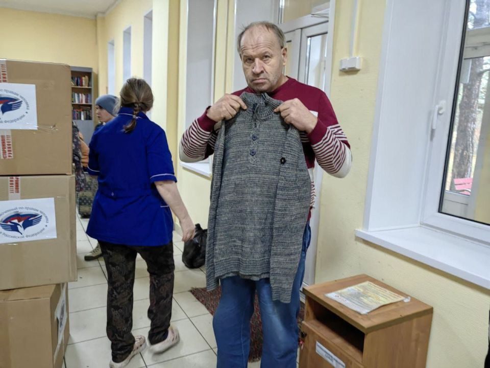 Татьяна Москалькова: Собрали и доставили гуманитарный груз для пациентов одного из приграничных психоневрологических интернатов Курской области, размещенных сегодня в комплексном центре обслуживания и реабилитации...