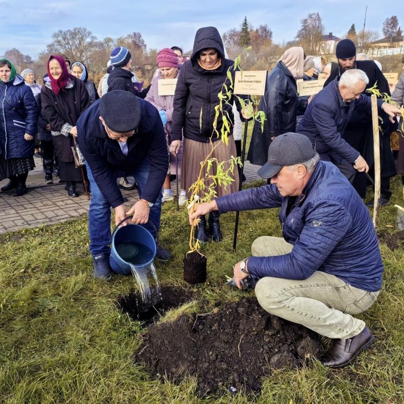 Заложили Аллею Памяти: как Щигры отметили День народного единства Заложили Аллею Памяти: как Щигры отметили День народного единства