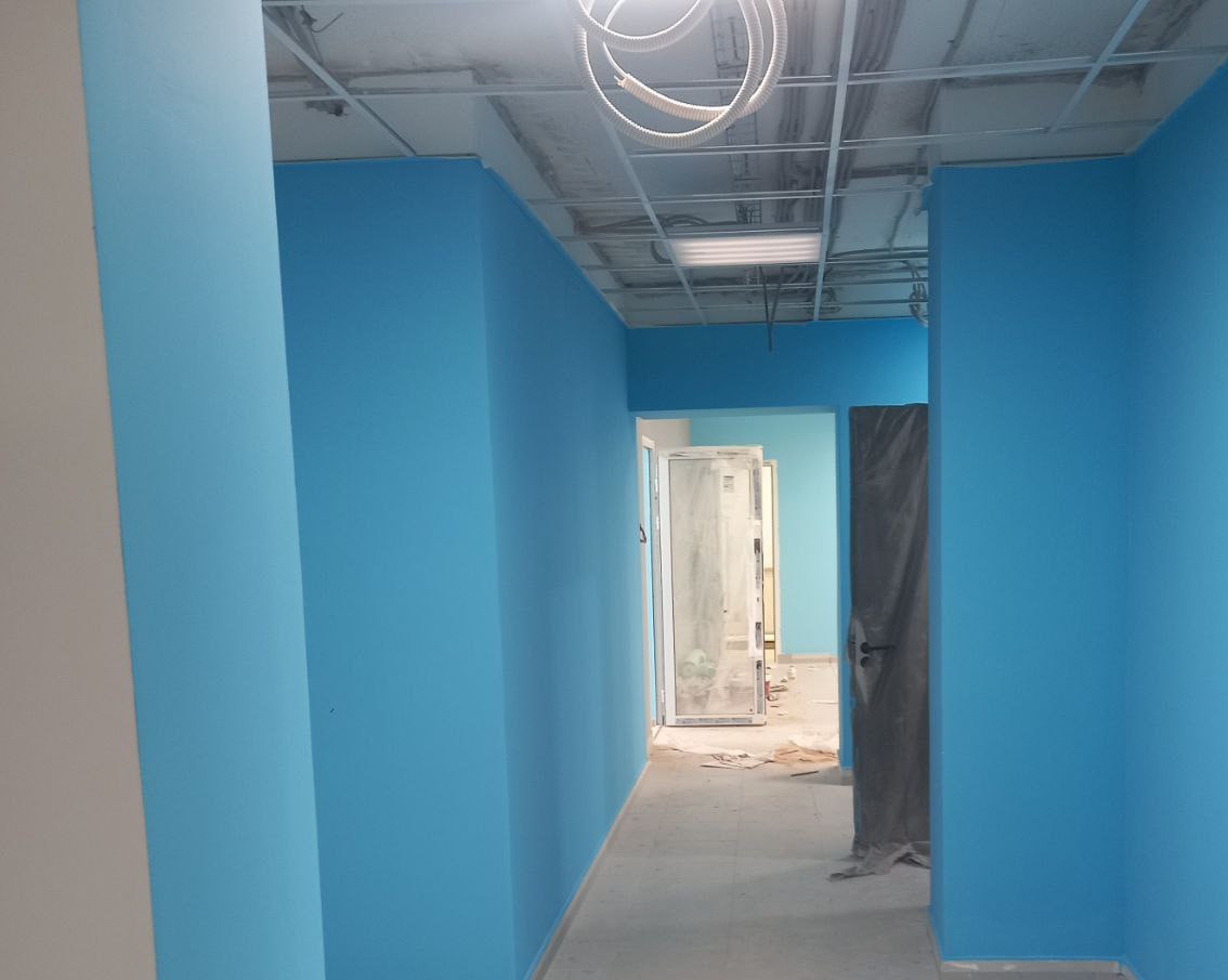 В городском молодежном центре социальных программ «Спектр» подходит к концу ремонт помещения В городском молодежном центре социальных программ «Спектр» подходит к концу ремонт помещения